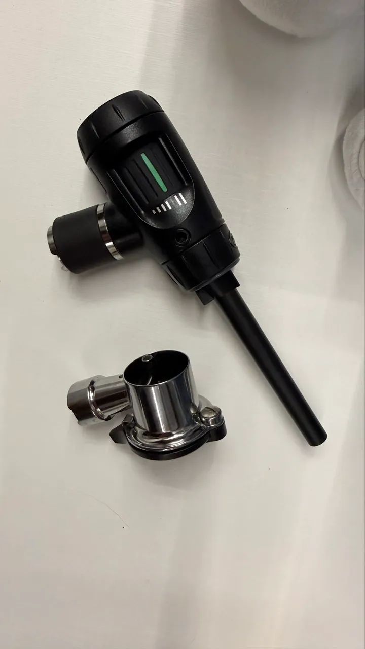 Otoscopio Macroview Vet +  Cabo 71000C + otoscópio pneumático Welch Allyn  - Foto 3