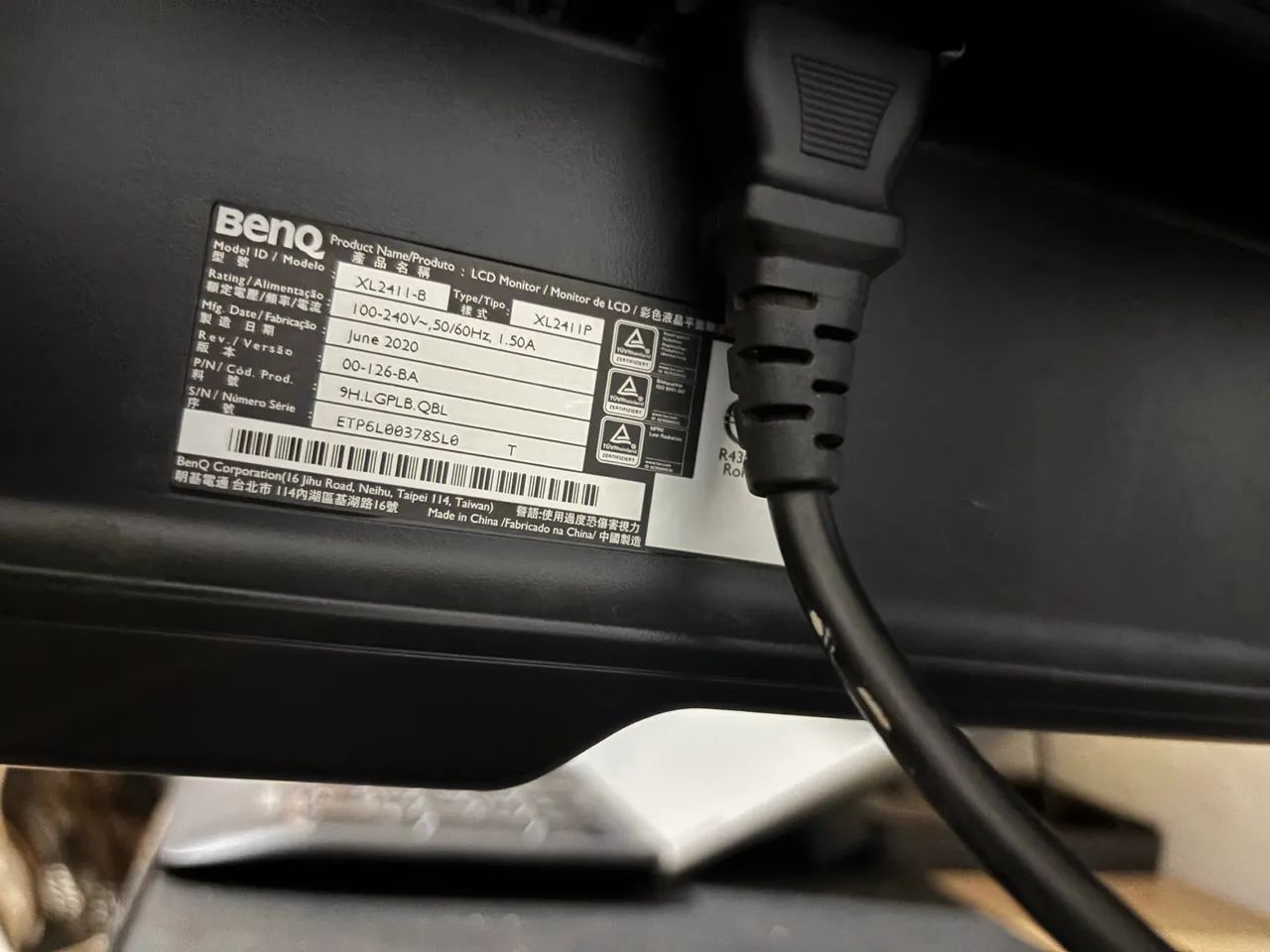 Monitor Ergonômico BenQ 144hz 24 polegadas - Foto 4