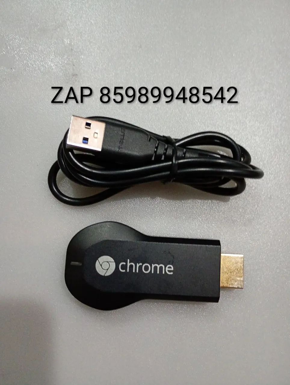 Chomecast Google Original ( 1° Geração ) Pronta Para Uso.