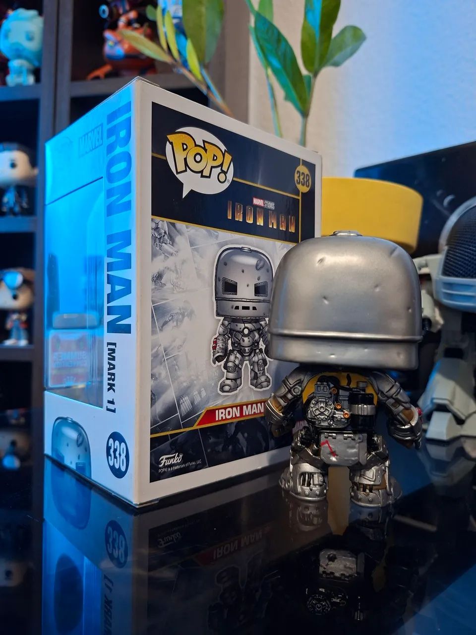 Funko Pop Marvel Studios 338 Iron Man Mark 1 Summer Convention 2018 Limited Edition  - Foto 2