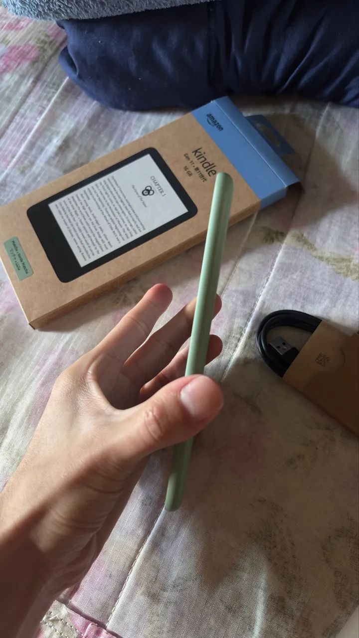 Vendo Kindle novo verde (16GB)  - Foto 3
