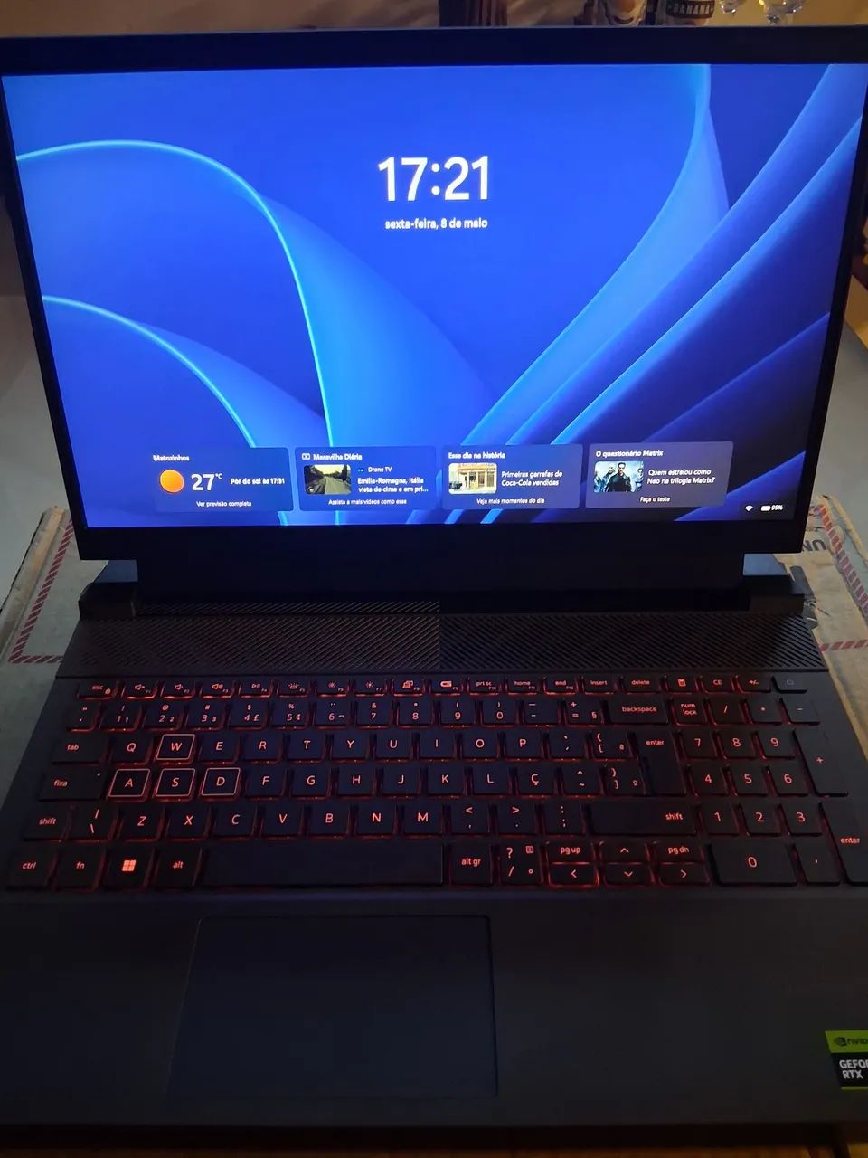 NOTEBOOK DELL G15 5530 I7 16GB DDR5 4050
