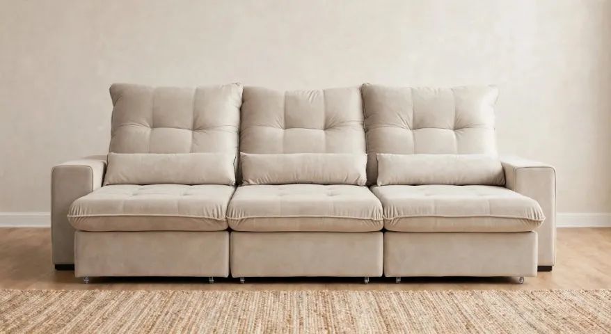 SOfá Retrátil Reclinável 2,90cm
