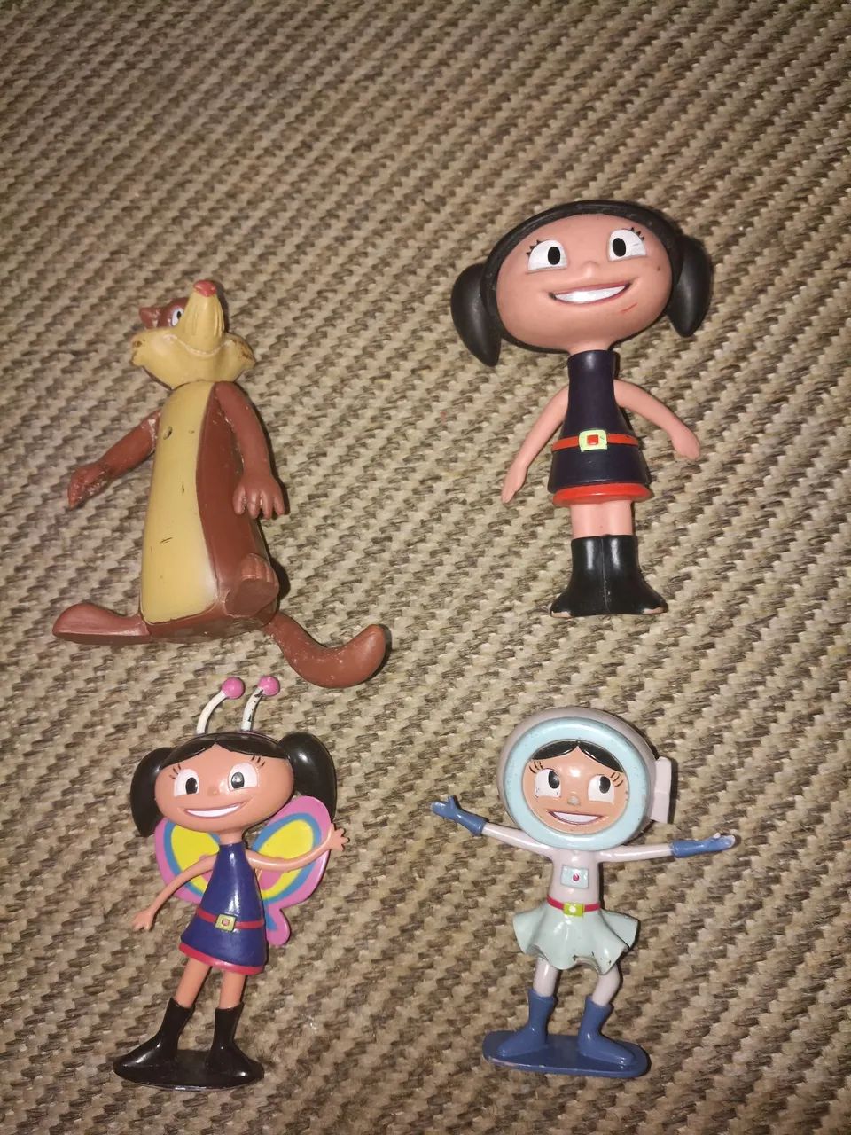 Brinquedos do Show da Luna . Kit com 04 peças.