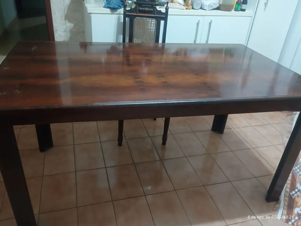 MESA IMBUIA OT EST.+ 05 CADEIRAS