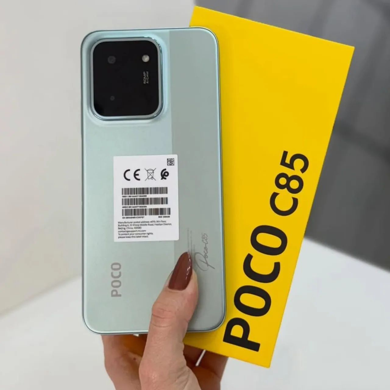 Poco C85 256GB NFC - Novo! 