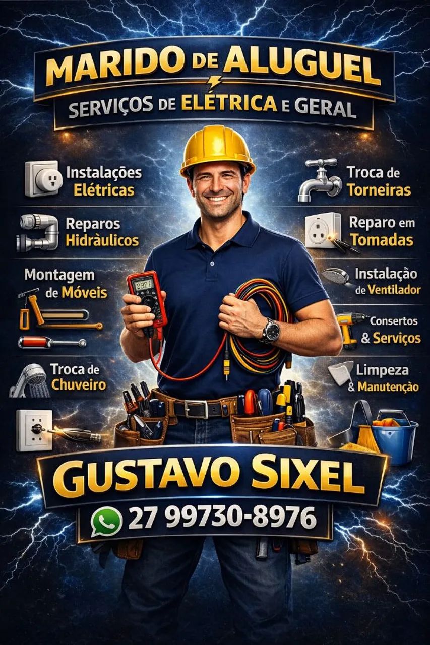 Serviços de elétrica e hidráulica 