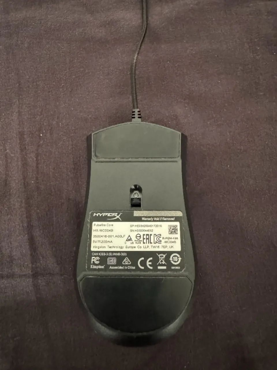 MOUSE HYPERX PULSEFIRE CORE RGB - Foto 4