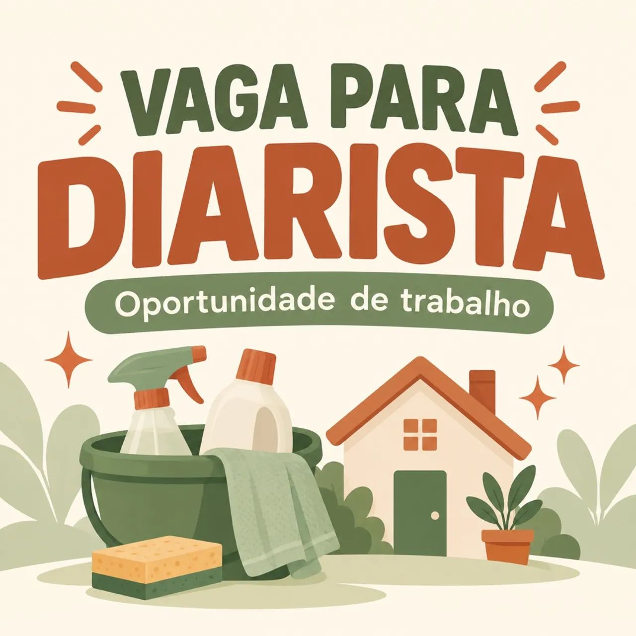Vaga para diarista 