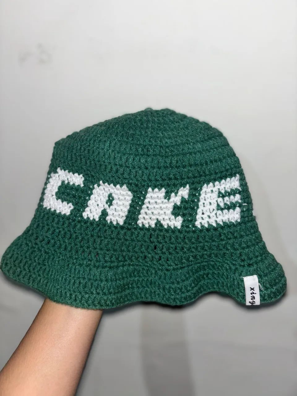 bucket de crochê 