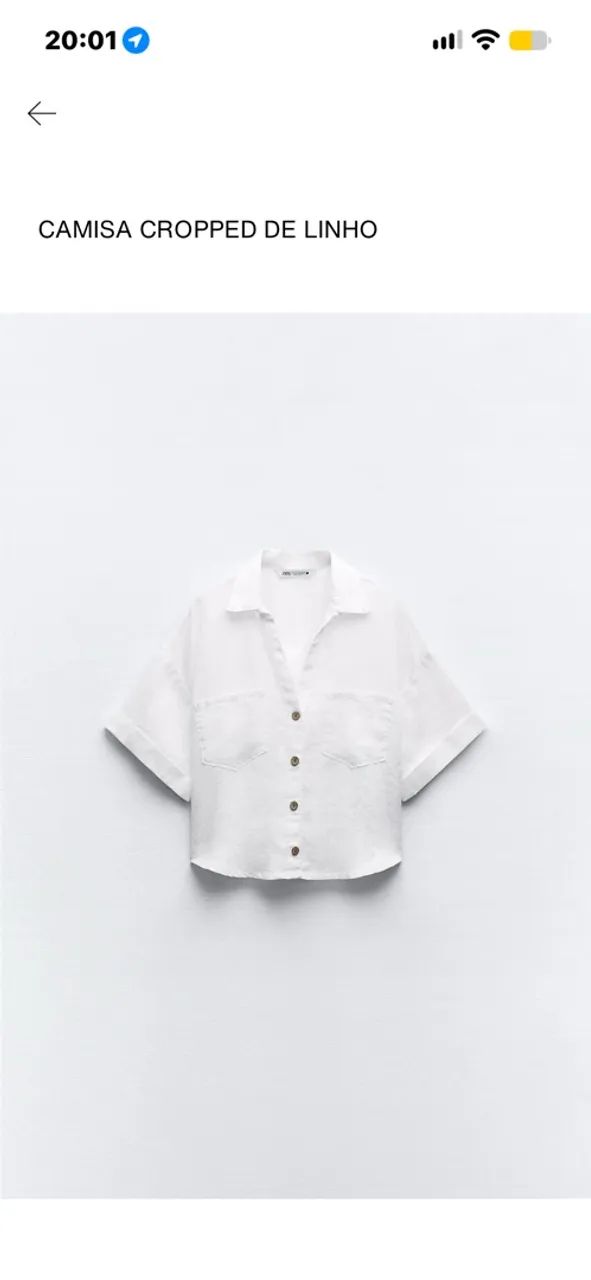 Camisa zara TAM m 
