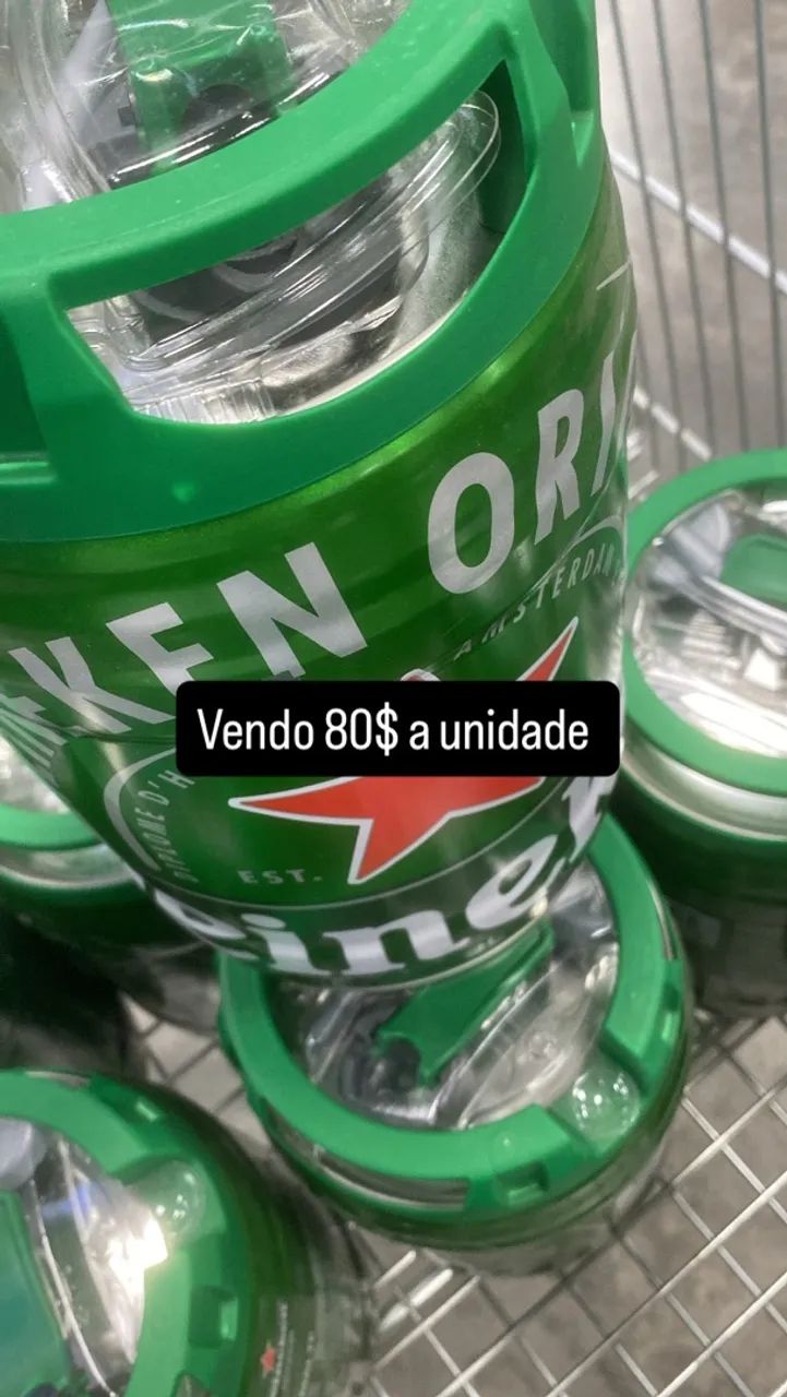 3 Barril de Heineken 5litros cada 