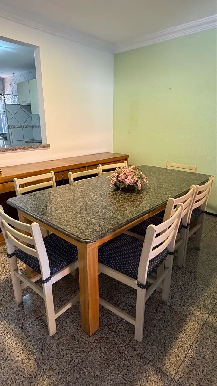 Conjunto mesa + 8 cadeiras - Foto 4