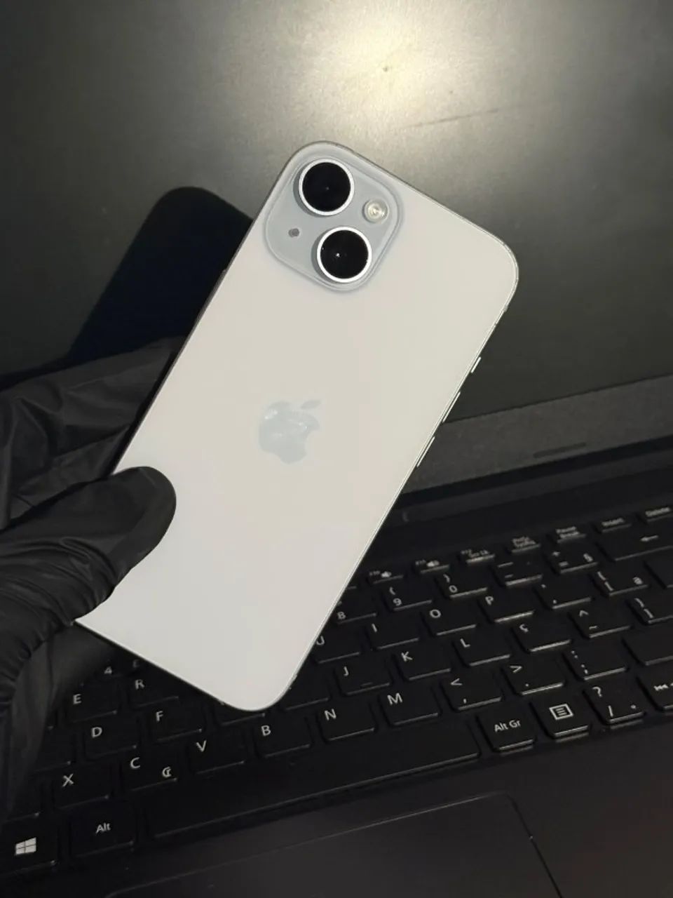 Iphone 15  128Gigas Branco em ótimo estado - Foto 4