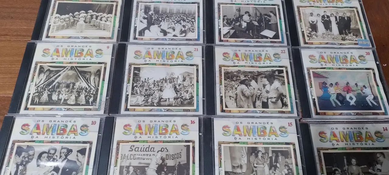 Coleção de CDs   os grandes  sambas  da história  - Foto 2