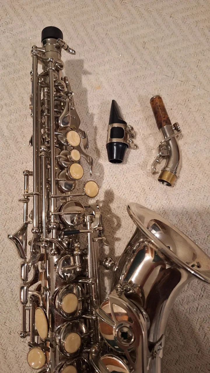 Sax Soprano Curvo (IMPECÁVEL)