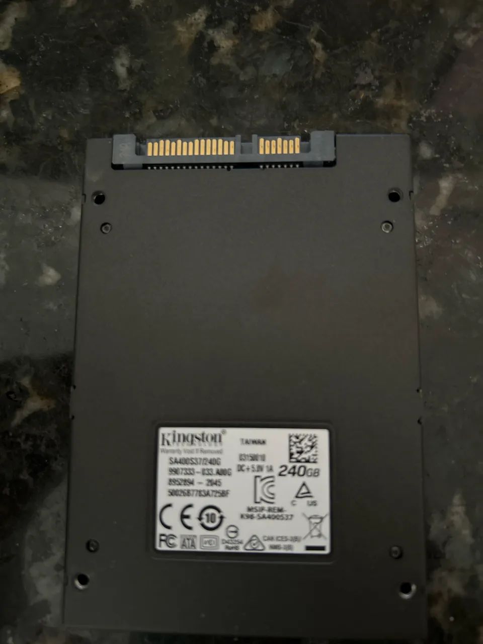 Hd ssd kingston 240GB