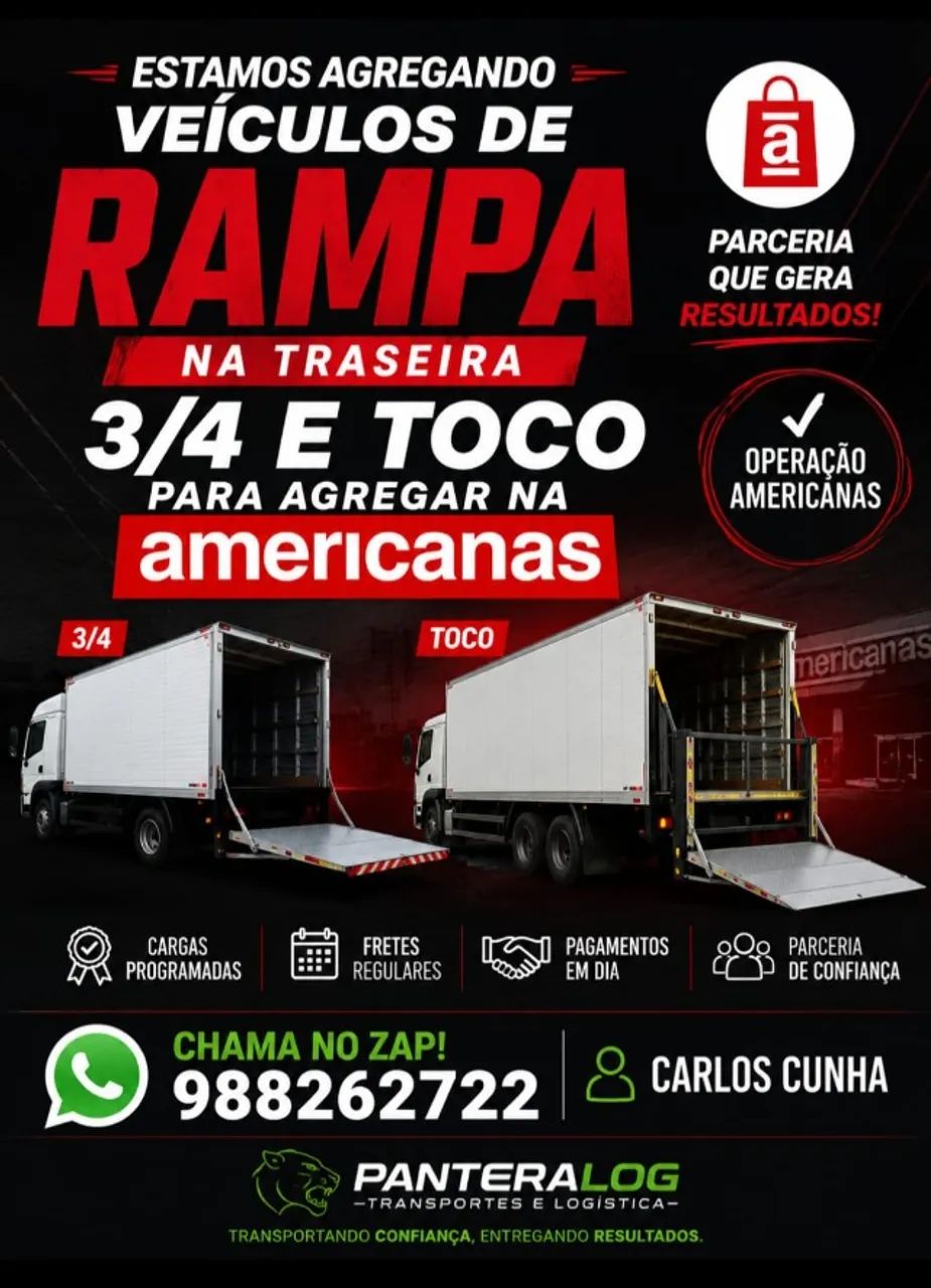 AGREGAR VEICULOS COM RAMPA