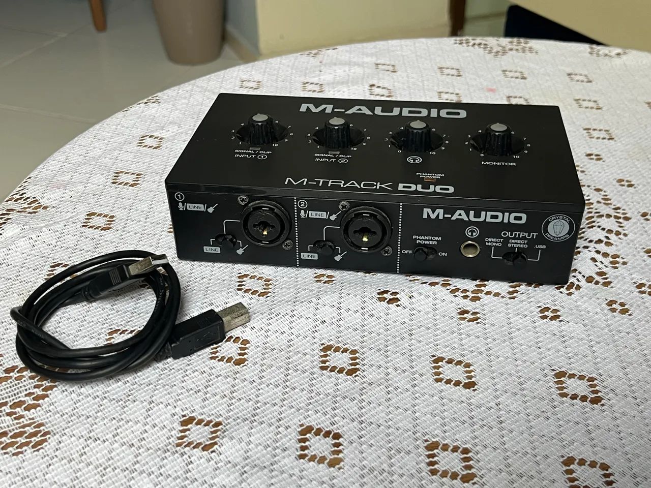 Interface de audio M-Track Duo (M-Audio)