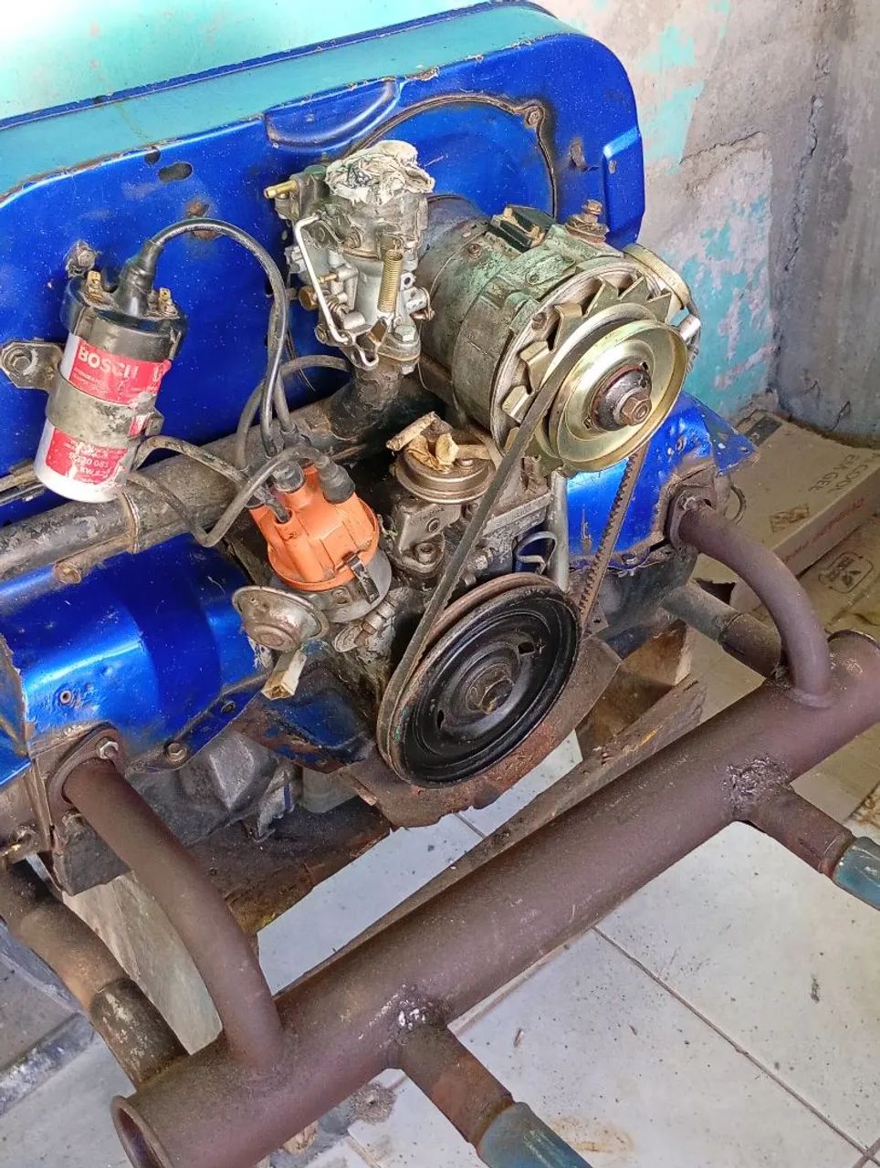 Vende se motor de Fusca 1300