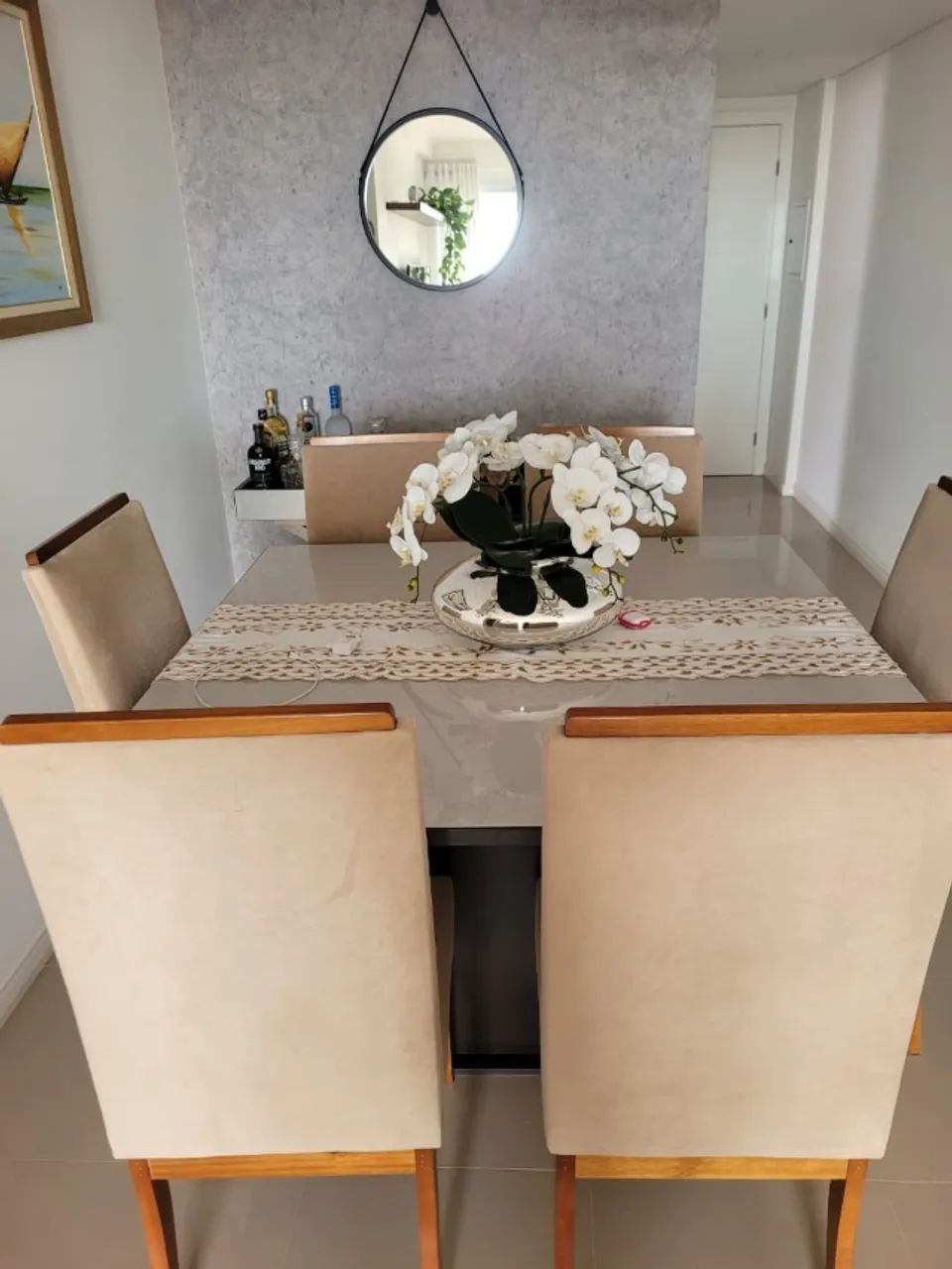Mesa de Jantar Quadrada - 1m30cm x 1m30cm - Foto 2