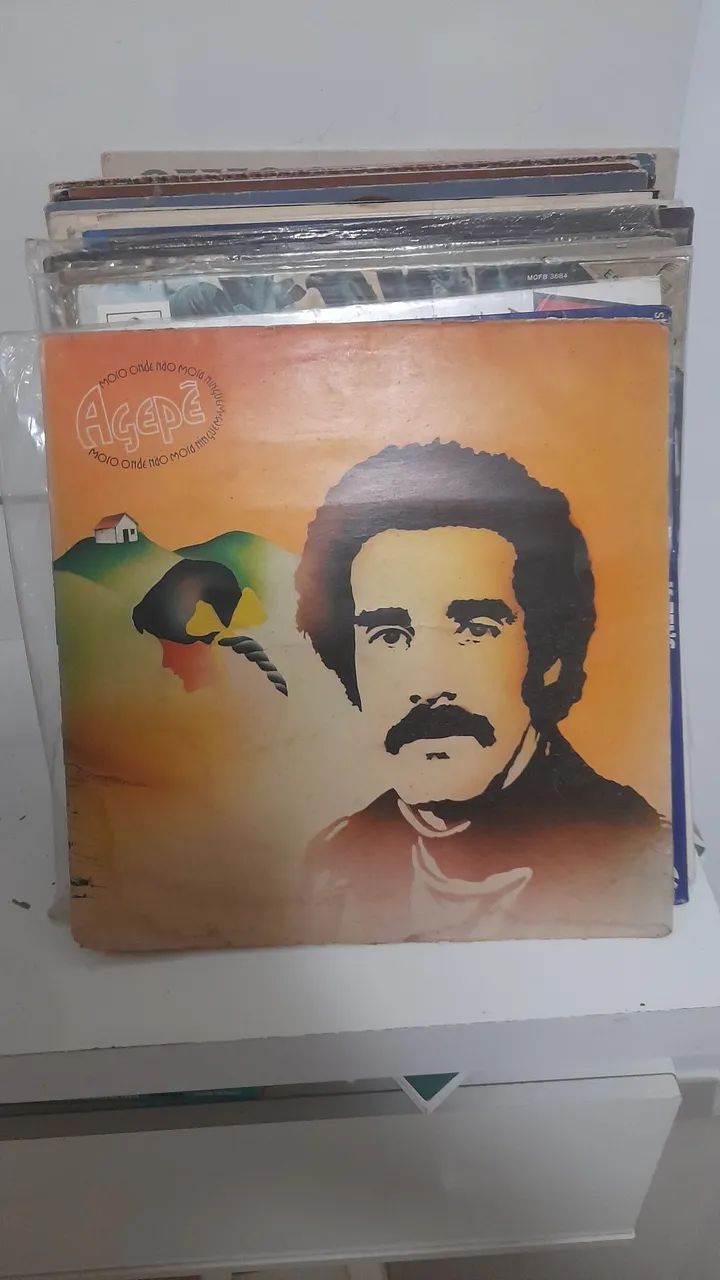 Coleção discos de vinil ágape 
