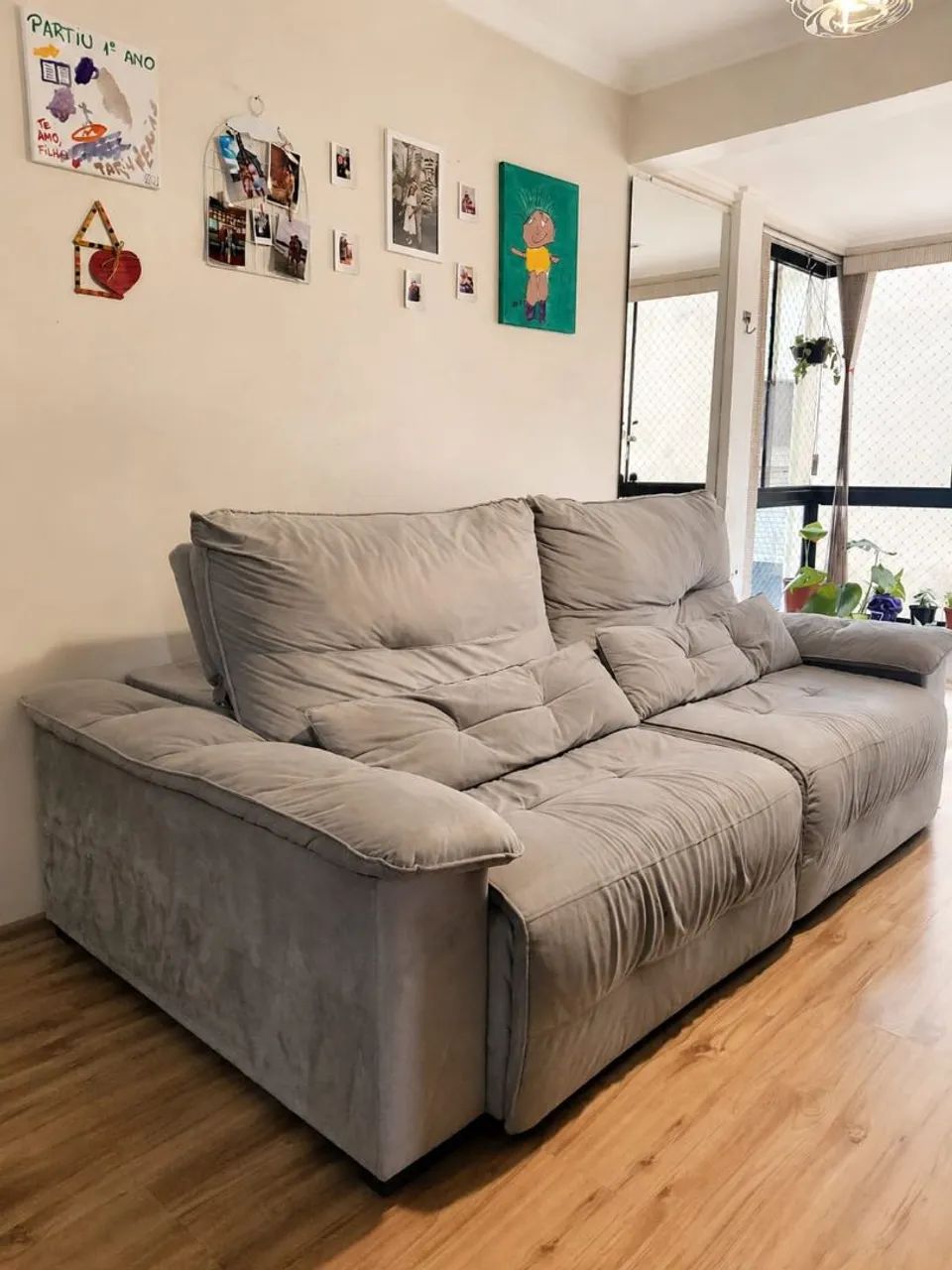 Sofá retrátil linha premium