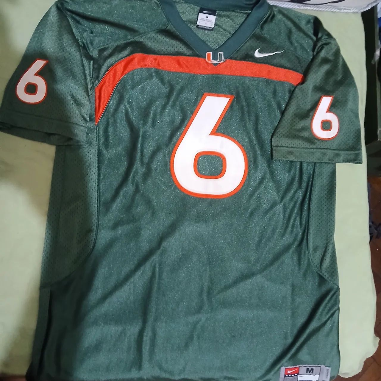 Camisa Nike futebol americano miami university - Roupas Esportivas