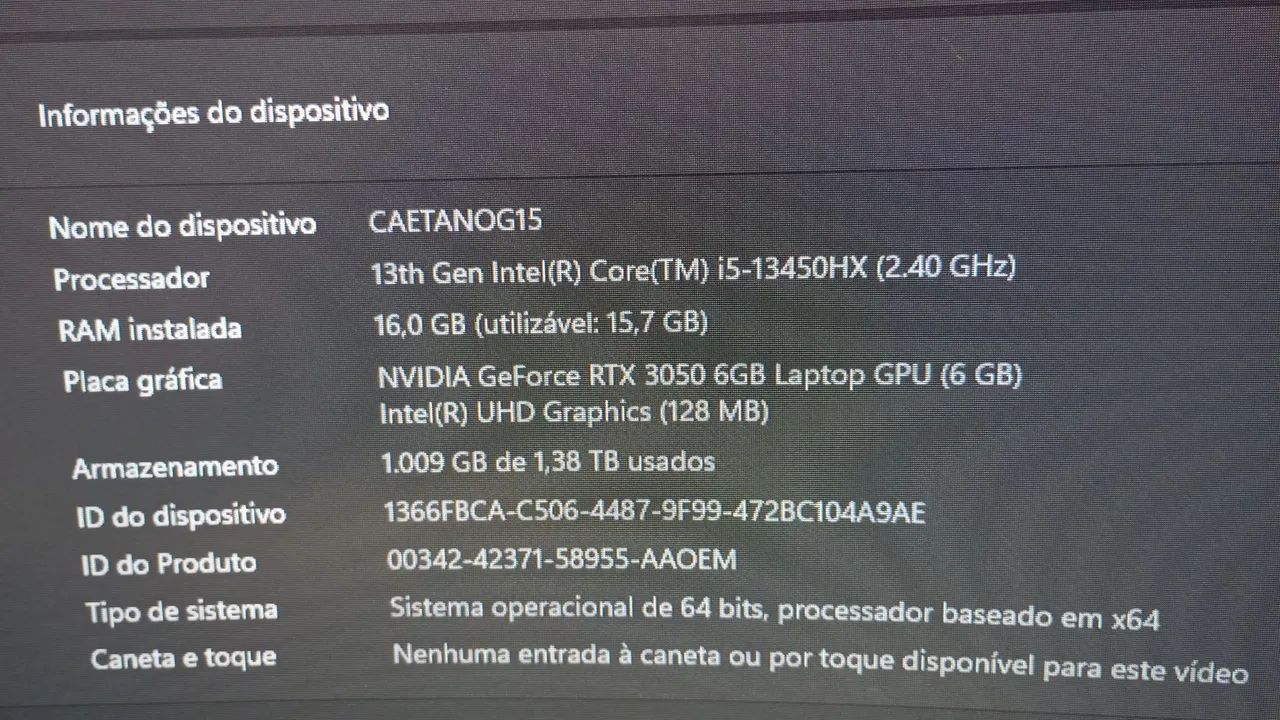 Notebook Dell G15 | RTX 3050 - Foto 5