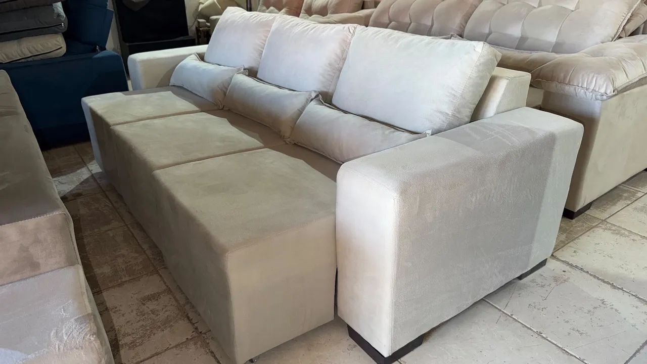 Oferta! Sofá retrátil modelo 3L - Foto 3