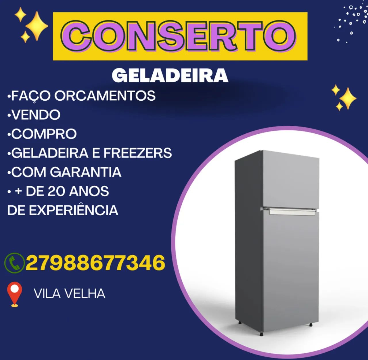 conserto de geladeira 