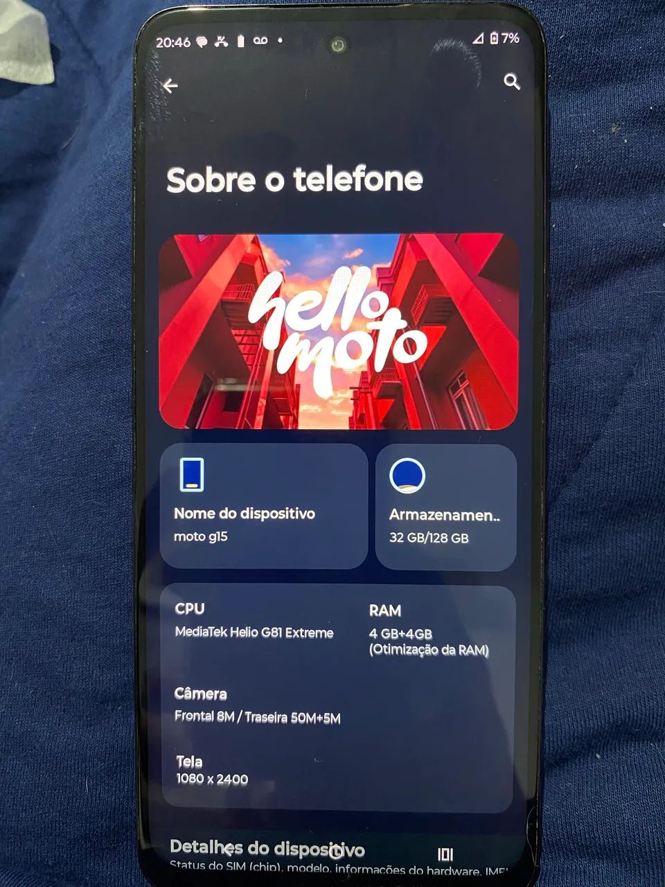 Celular MotoG15 128Gb - Foto 3