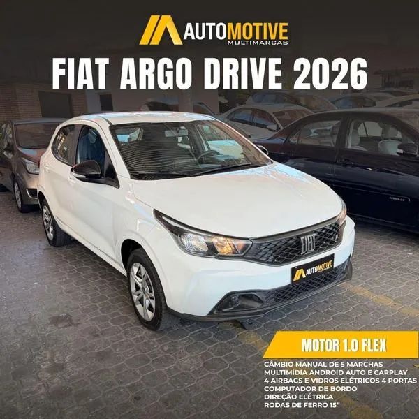 Fiat Argo Drive 1.0 6V Flex 2026