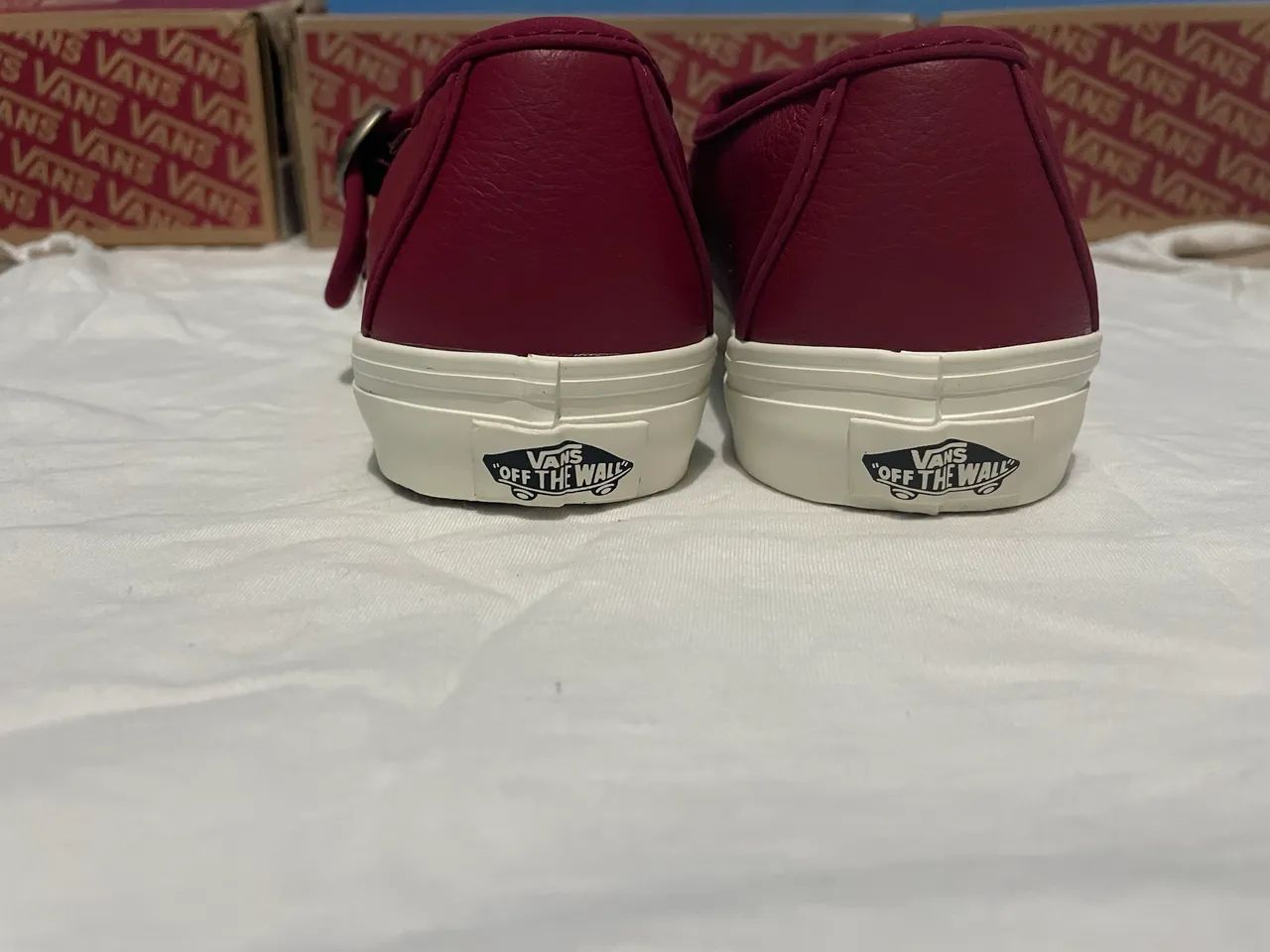 Mary Jane bordô, 38, vans original - Foto 4