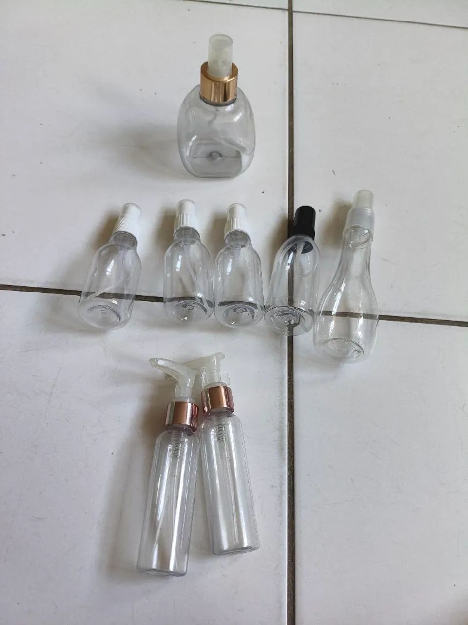 Frascos de essência 