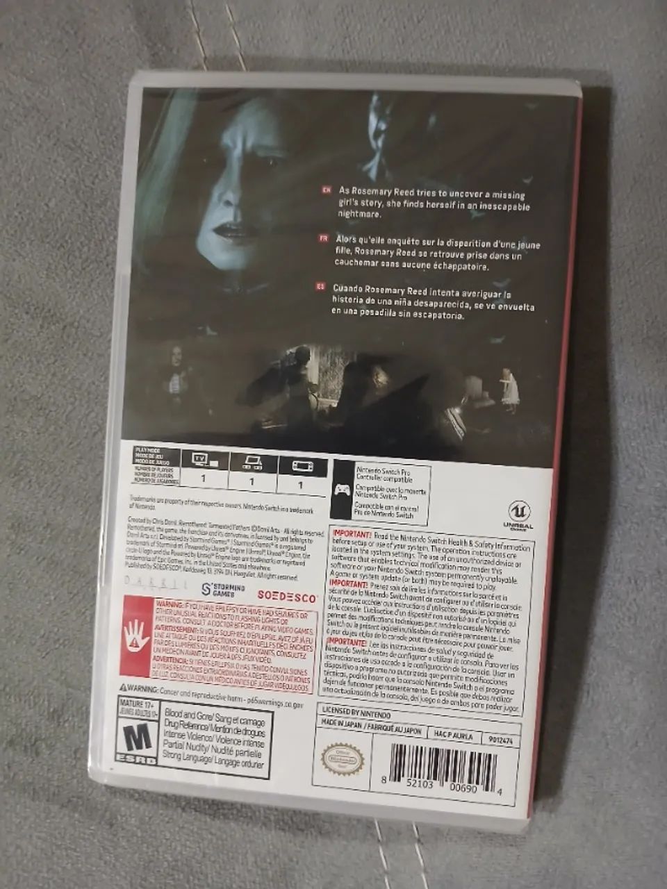 Remothered Tormented Fathers Switch Lacrado - Foto 2