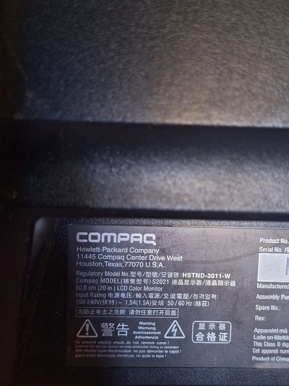 Monitor Compaq 20 Polegadas S2021 - Foto 5