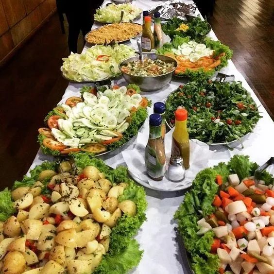 Guarnições  para churrasco 