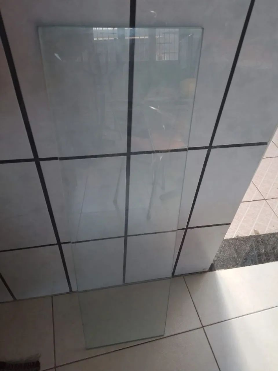 Prateleira de vidro (sem suporte)
