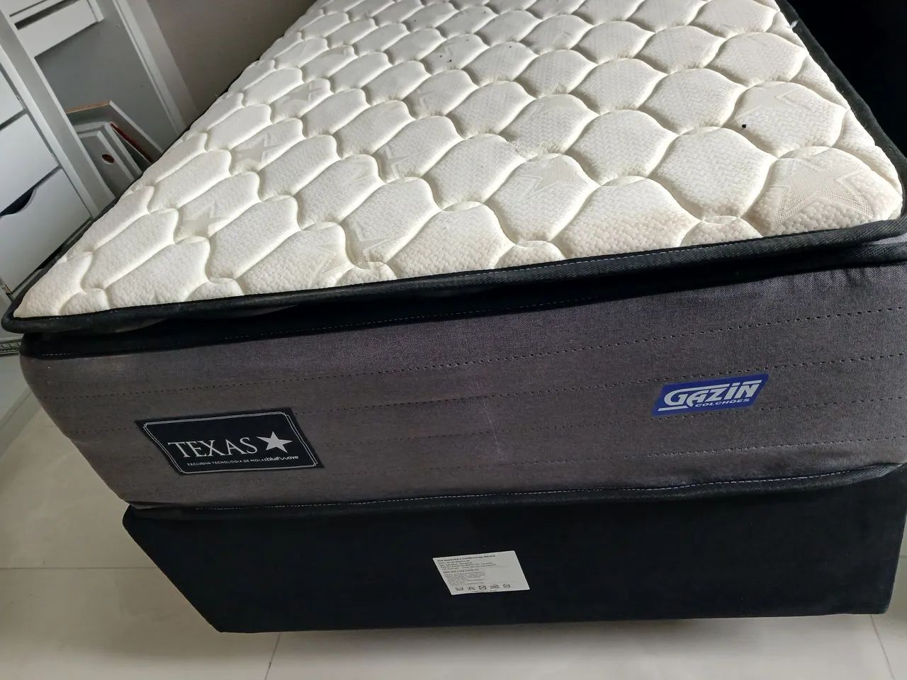 CAMA BOX SOLTEIRO PADRÃO 