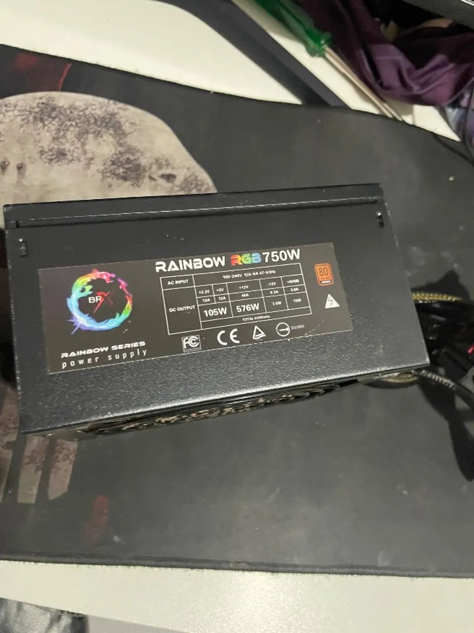 Fonte RAINBOW RGB 750w - Foto 2