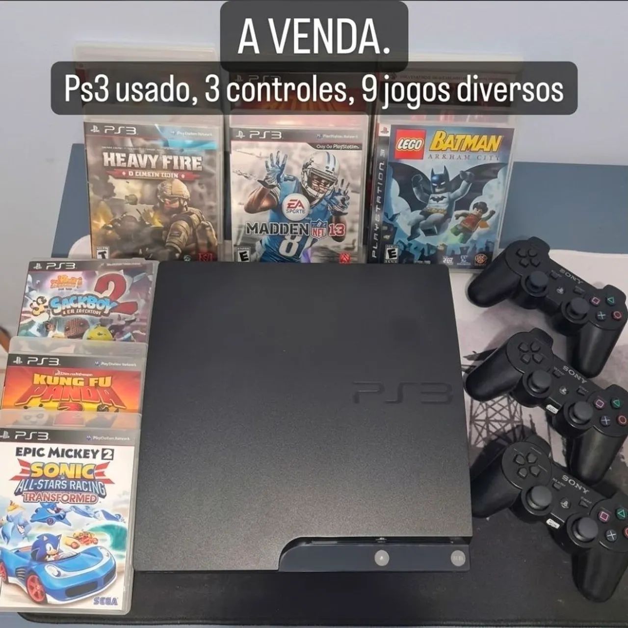 Ps3 pegando tudo