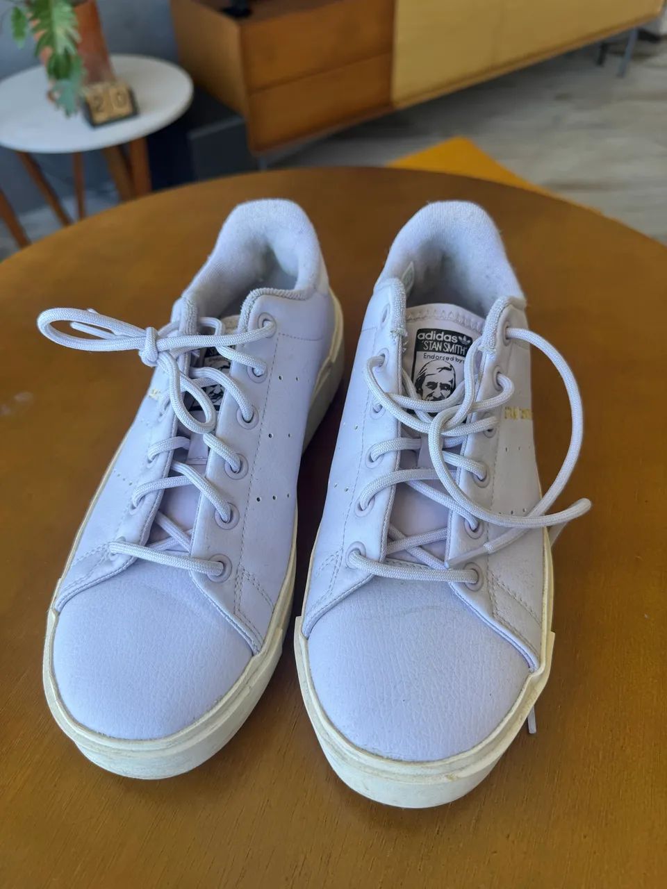 Adidas Stan Smith Bonega Lilás - Foto 4