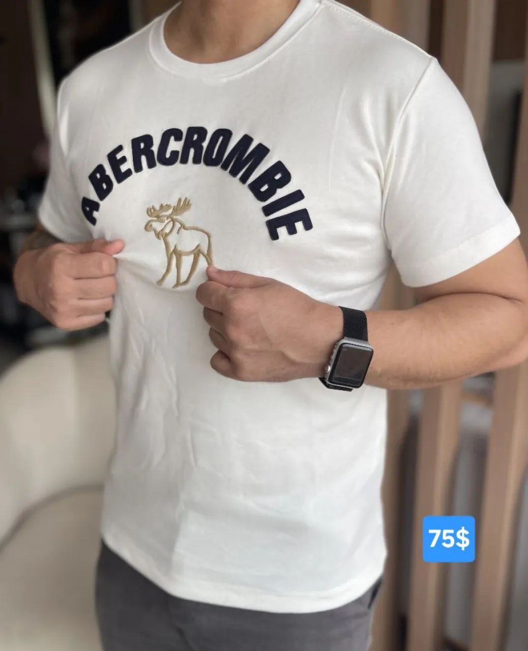 Camisa premium da Abercrombie & Fitch M  - Foto 3