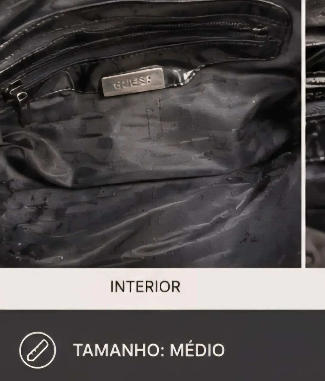 Bolsa Ana Hickmann preta - Foto 3