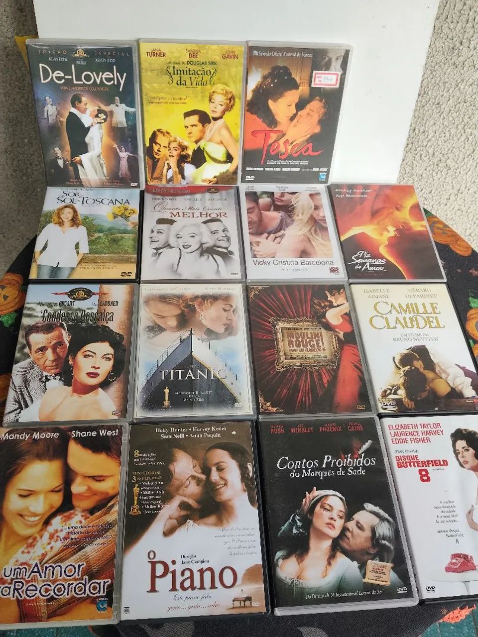 Coleção Dvds  Filmes Românticos 