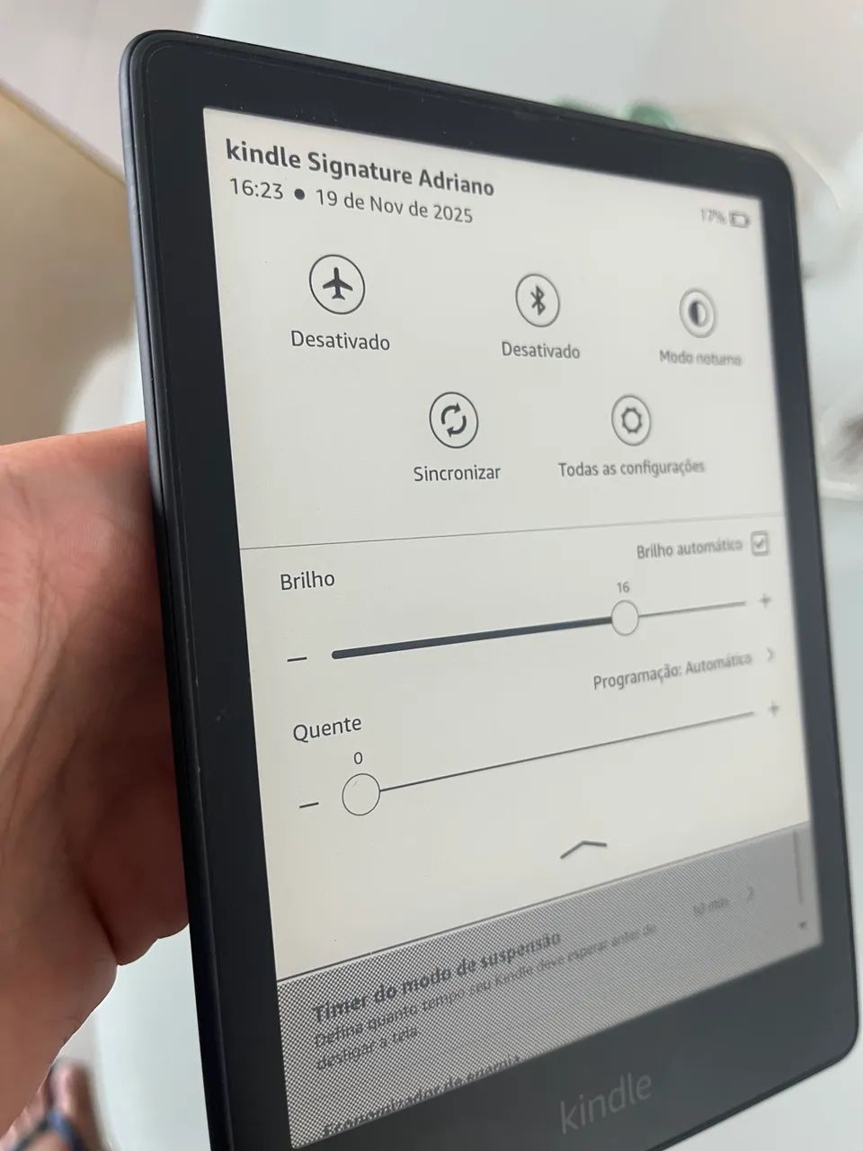 Kindle paperwhite 11 - 16gb Preto - Tablets e E-Readers - Zona
