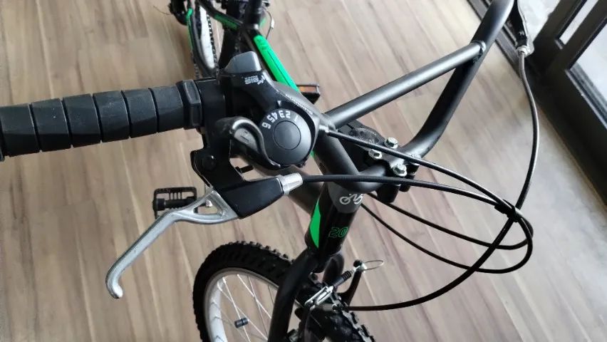 Bicicleta Infantil Blade Green Aro 20 Com Marcha Nathor - Foto 2