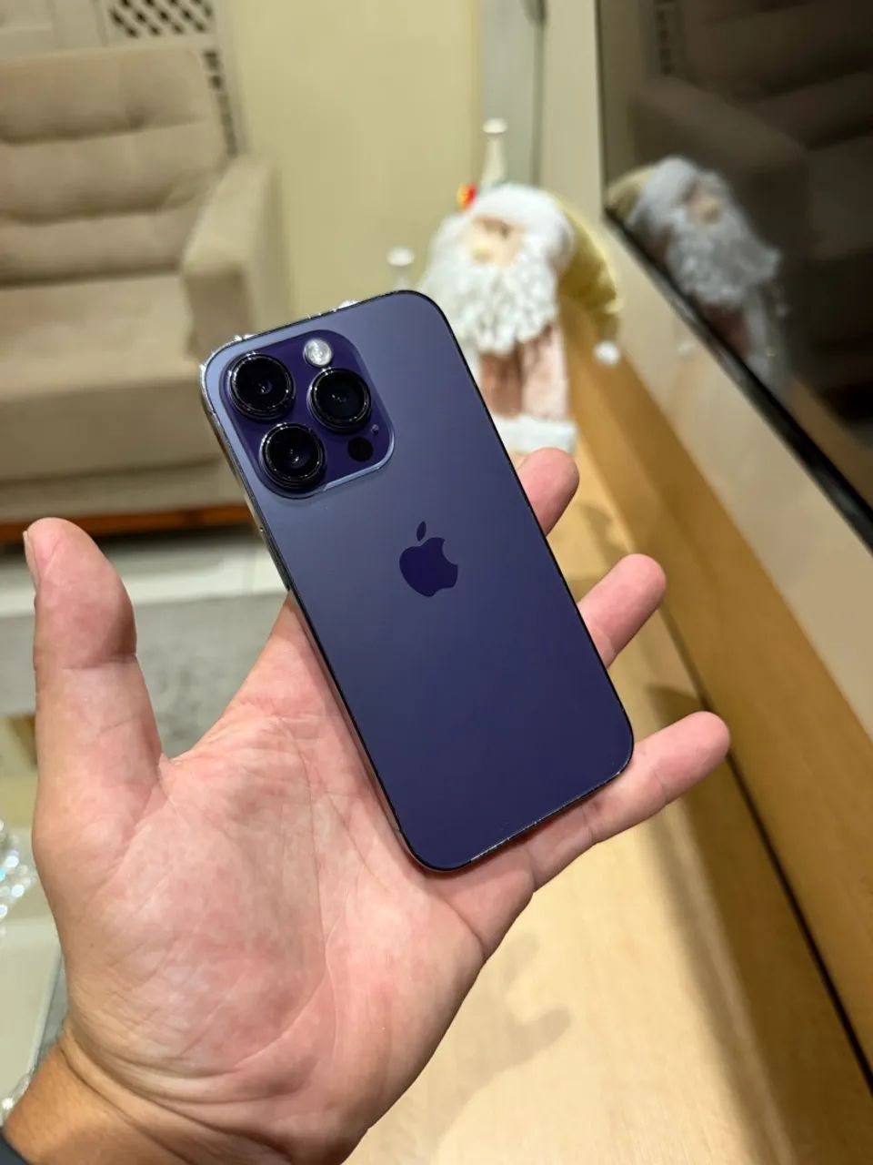 iPhone 14 PRO DEEP PURPLE 128GB TODO ORIGINAL BEM CONSERVADO