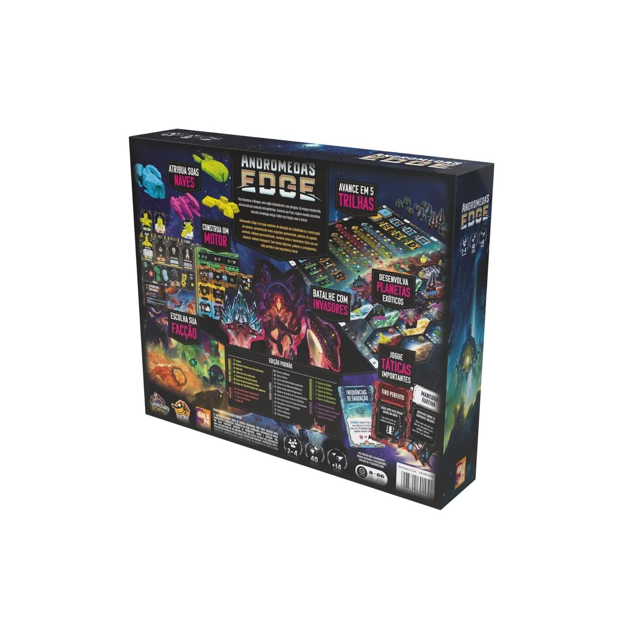 Andromeda's Edge Completo + Insert PLA + Miniaturas + Tokens 3D + Cartas Sleevadas - Foto 2